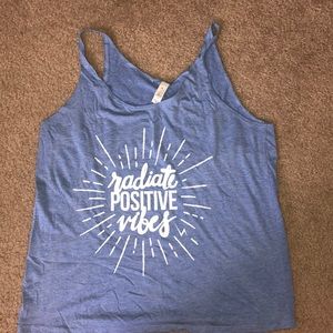 Bella + Canvas Blue Tank Top